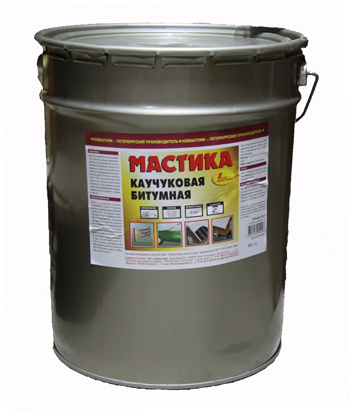 Мастика битумно каучуковая 20л сухая гидроизоляция ceresit cr65