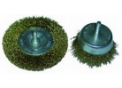 Щетки-крацовки набор 2шт. ("чашка" 70мм, плоская 100мм) для дрели "888" 3419210 8/80шт/уп