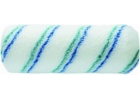 Валик полиэстер сине-зеленая полоса 180х40мм ворс 12мм, каркас с ручкой 40шт/уп