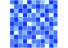 Мозаика стеклянная LHK (BLH) 024-1 4*305*305 22шт/уп=2,046м2