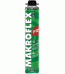 Пена монтажная "Makroflex" ПРОФИ ФР77 750мл огнестойкая 12шт/уп (1663075)