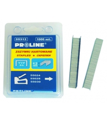 Скобы для степлера "PROLINE" h 10мм (шир.11,3мм) на блистере 1000шт****