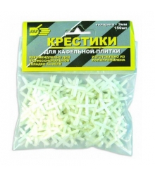 Крестики для плитки 3,0мм (150шт) 100шт/уп 3980730