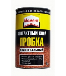 Клей "Момент" Пробка 1л 6шт/уп (805035)