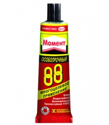Клей "Момент" 88 125мл в шоу боксе 48шт/уп (1273052)