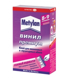 Клей обойный "Metylan" Винил Премиум 150гр 24шт/уп (1430090)