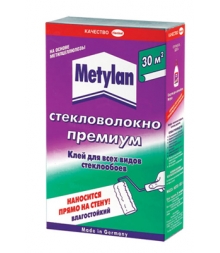 Клей обойный "Metylan" Стекловолокно ***Премиум 500гр 18шт/уп (878692) старый арт