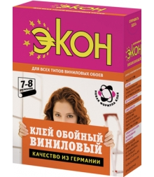 Клей обойный "Экон" Винил 200гр 24шт/уп (1312333)