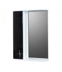 Зеркало 20 черно-белое левое (АкваМаста)(В-780,Ш-550,Г-140мм)ВИТРИНА
