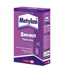 Клей обойный "Metylan" Винил Премиум без индикатора 200гр 24шт/уп (1960496)