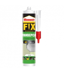 Жидкие гвозди "Момент FIX" универсал , картуш 380гр 12шт/уп (2124747)