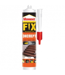 Жидкие гвозди "Момент FIX" эксперт , картуш 380гр 12шт/уп (2126035)