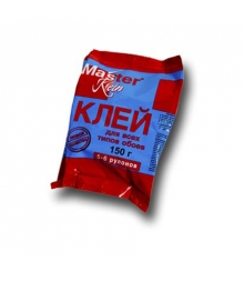 Клей обойный "Master Klein" для всех типов 150г мягкая пачка 24шт/уп
