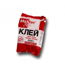 Клей обойный "Master Klein" для всех типов 200г мягкая пачка 24шт/уп