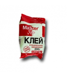 Клей обойный "Master Klein" специальный виниловый 200г мягкая пачка 24шт/уп