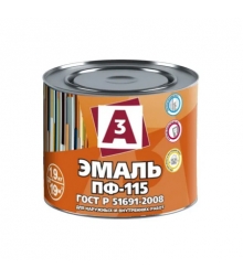 Эмаль ПФ-115 А3 голубая 1,9кг 6шт/уп